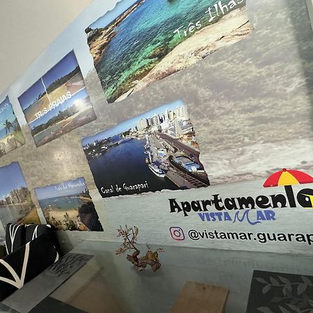 Apartamento Vista Mar 209 - 2 Quartos - Praia Do Morro - Predio Frente Mar - Varanda Com Vista Mar - Elevador - Atravessou A Avenida, Ja Esta Na Praia - Com Garagem - Internet Guarapari Kültér fotó