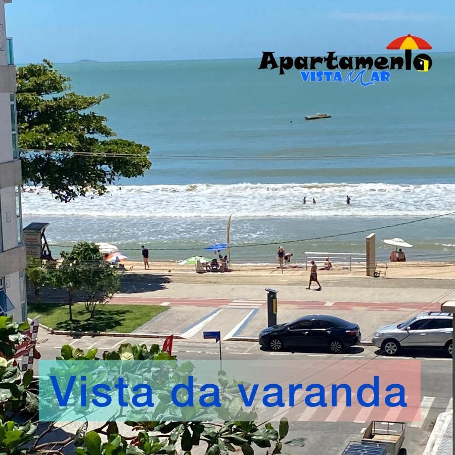Apartamento Vista Mar 209 - 2 Quartos - Praia Do Morro - Predio Frente Mar - Varanda Com Vista Mar - Elevador - Atravessou A Avenida, Ja Esta Na Praia - Com Garagem - Internet Guarapari Kültér fotó